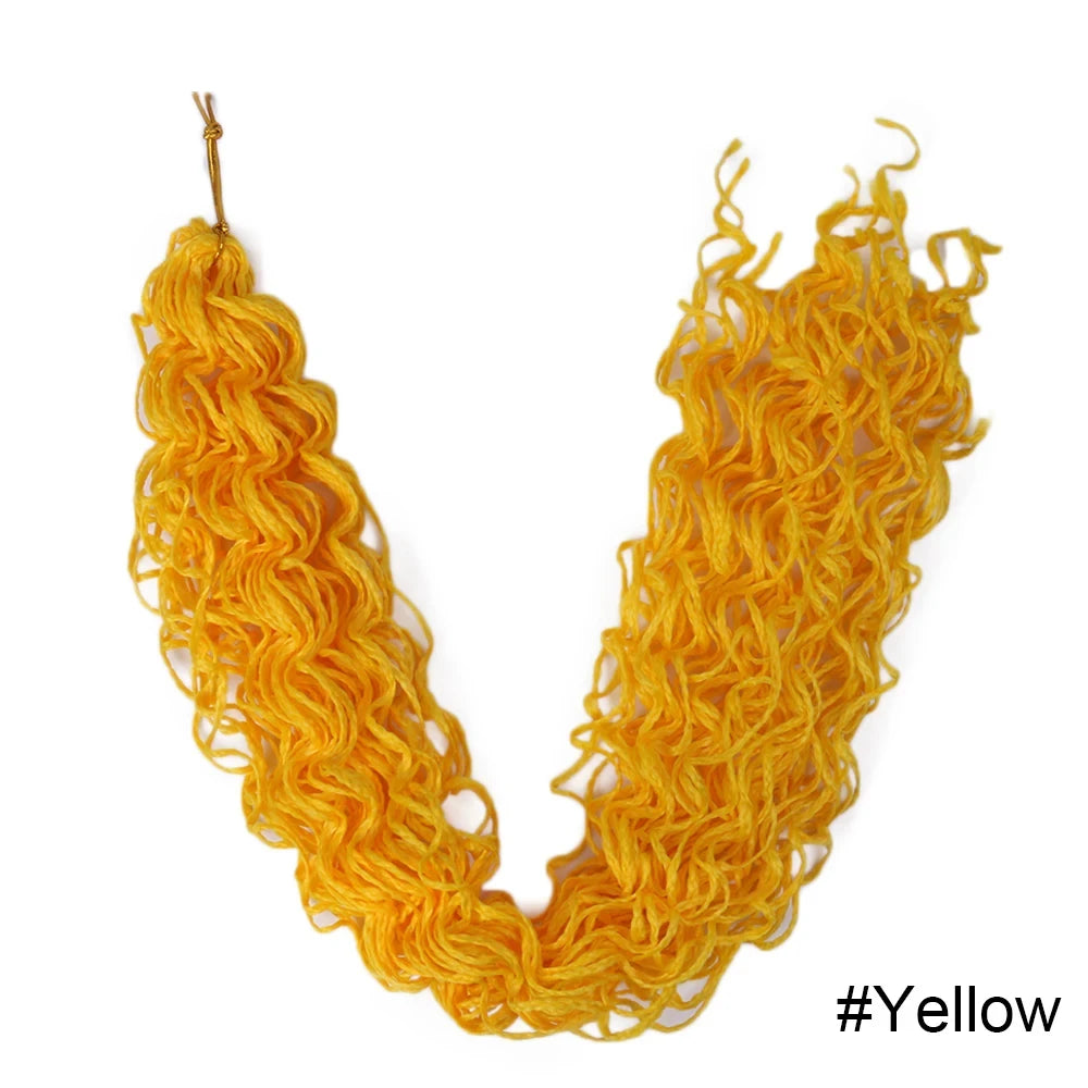 Zizi Braids Crochet Box Braids Twist Synthetic Braiding Hair Extensions 20-25 roots/Pack Pink White Purple Bug Gray 613 Luoyudu