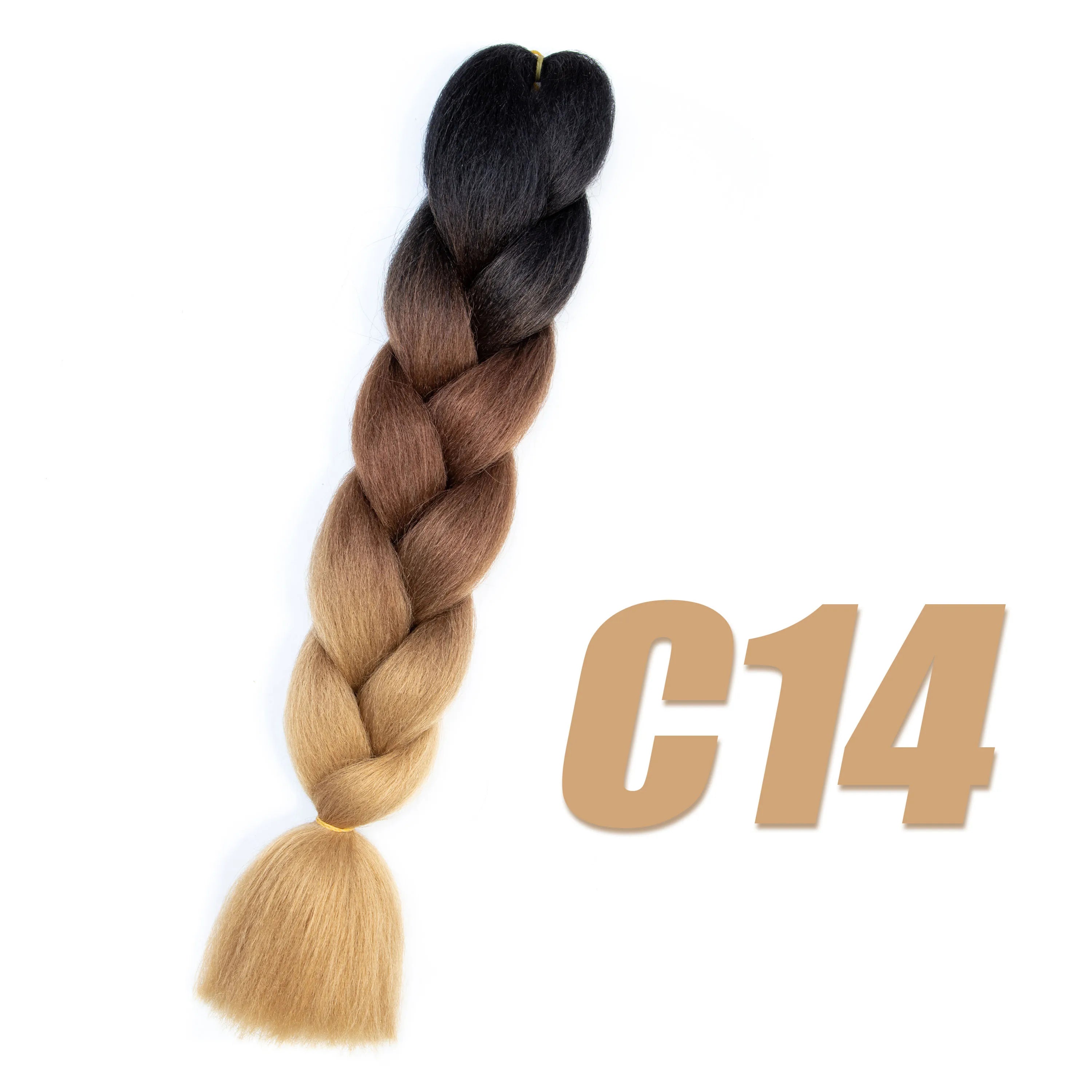 Synthetic Kanekalon Crochet Hair Braiding Hair Pre Stretched Curly Jumbo Braids Extensions Hair Accessories For Girls Braids