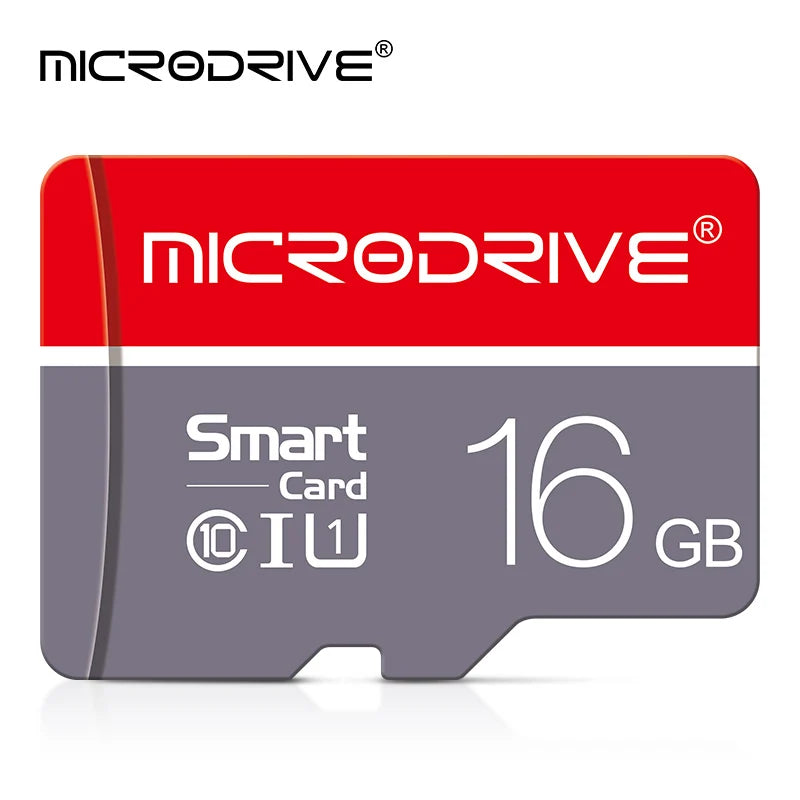 MicroDrive High-Speed microSD Card (16–256GB, C10/A1/U3, V10)