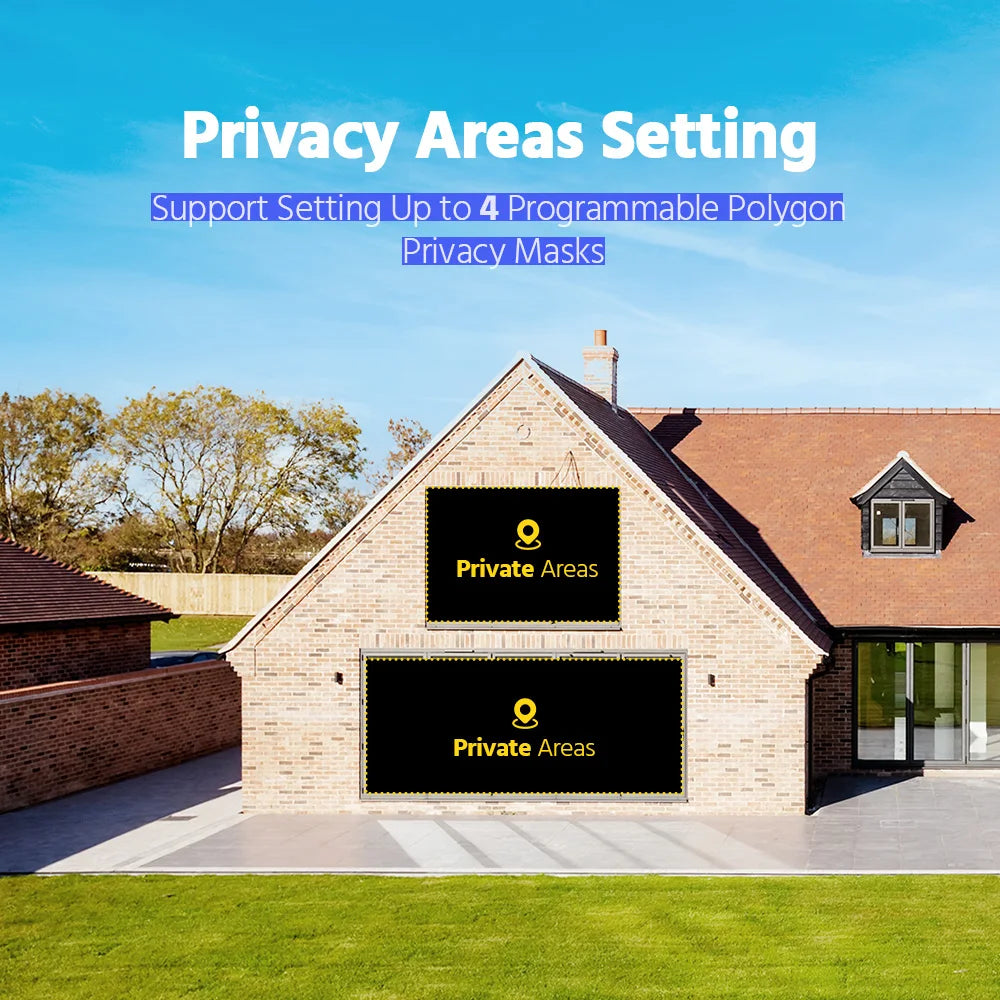 ANNKE H.265+ 4K Ultra HD IP Camera 4X Optical Zoom Dome Camera Home 8MP Night Vision Security Camera 2.8mm poe camera outdoor 4k