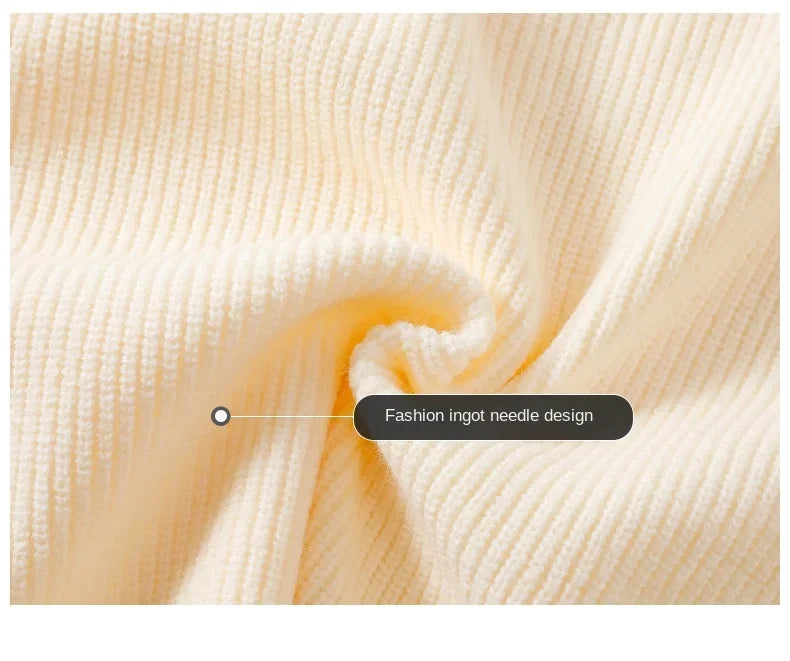 Pullover Knitwear Sweatshirts Long Sleeve Shirt Jacket Fashion V Neck Streetwear Tops Casual Wool Knit Sweater Men Clothes Coat