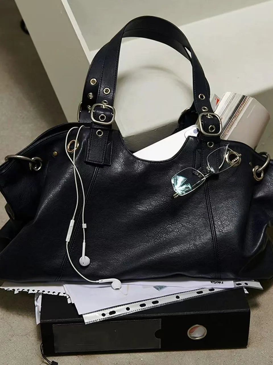 Vintage Big Bags For Women Handbags Top-handle Handbag Fashion Satchel Dumpling Pack Tote Shoulder Bag Hobos Large Purse Bolsa