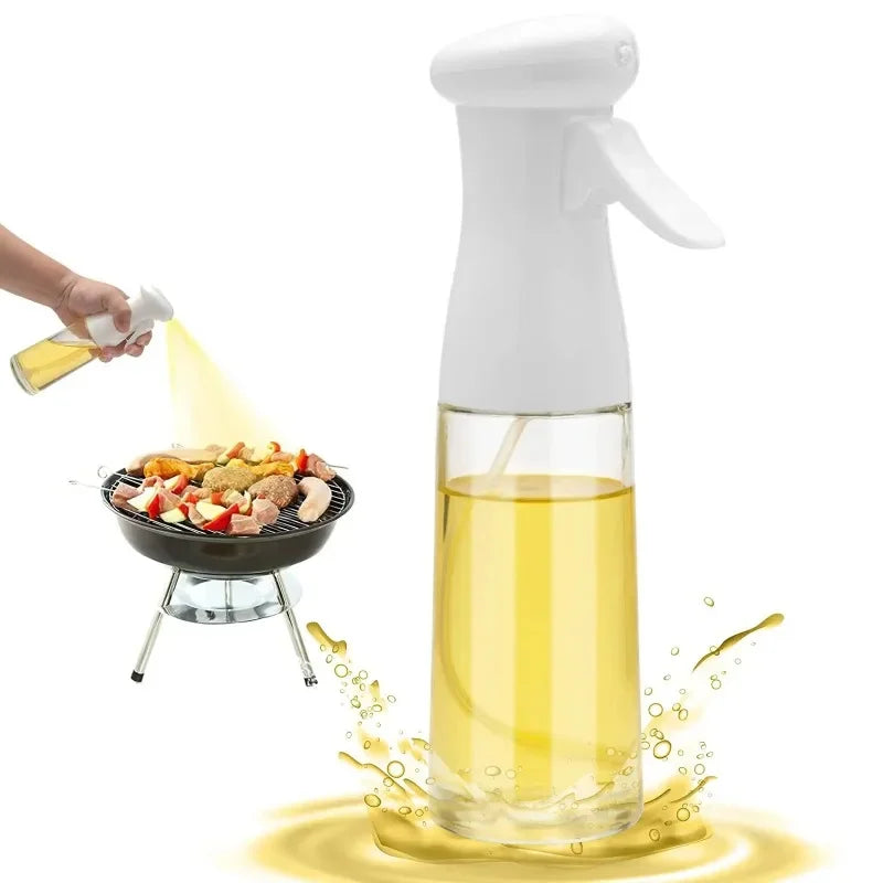 DUTRIEUX Reusable Oil Spray Bottle (200–500 ml, Food-Grade Plastic)