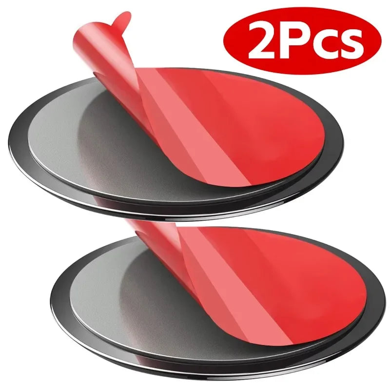 2PCS Mobile Phone Sticker Car Suction Cup Adhesive Sticker Disc Pad Base for GPS Mobile Phone Stand Bracket Holder Camera Mount