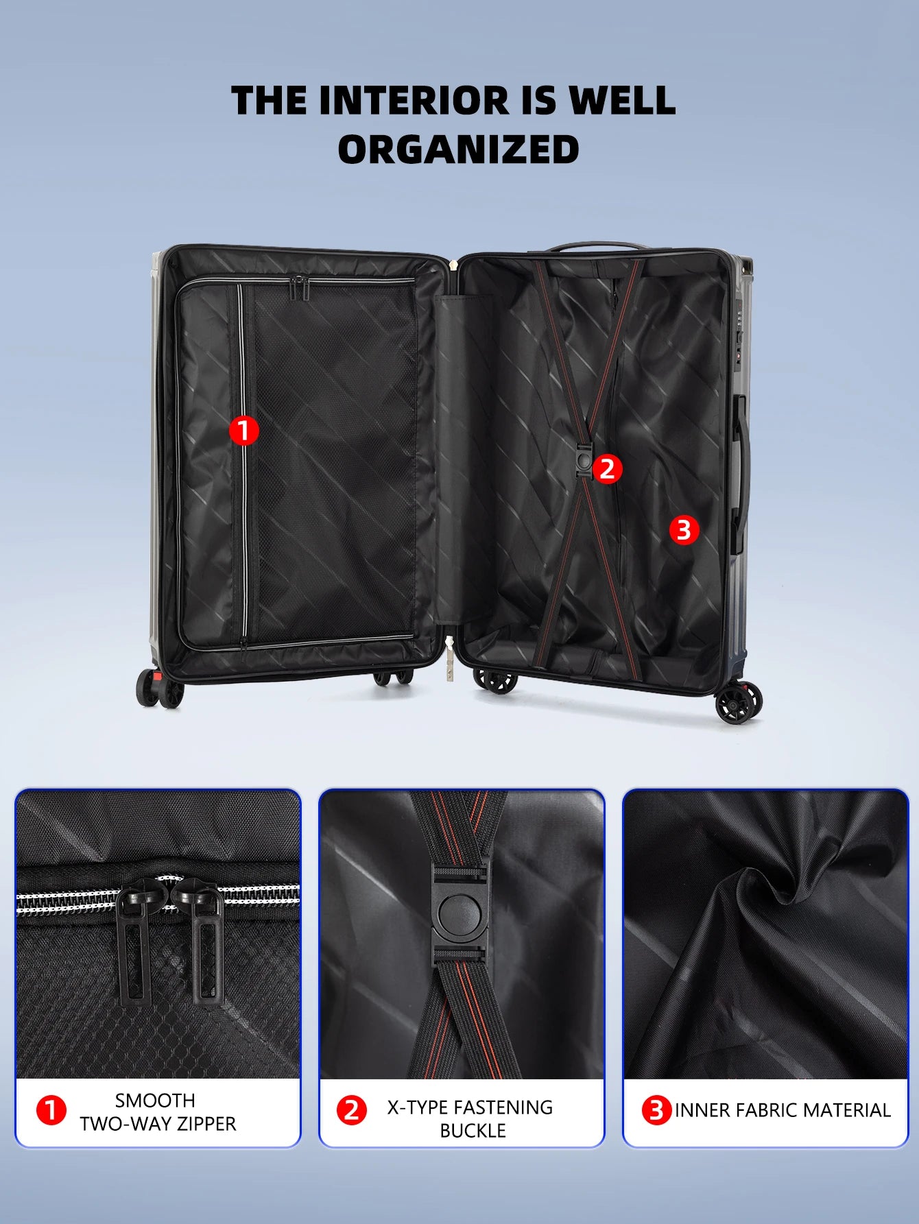 Sturdy Suitcase Aluminum Frame Trolley Case 20 Male and Female Students Universal Wheels 24 Boarding Suitcase Password Leather C