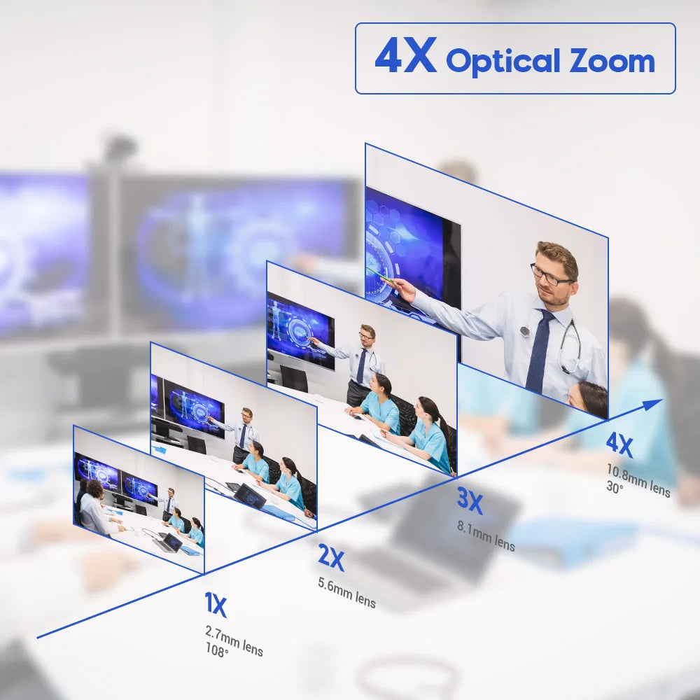 Hikvision DS-2DE2A404IW-DE3 4MP PoE PTZ IP Camera IR Security Camera Built-in MIC 4X Optical Zoom 2.8-12MM Video Surveillance