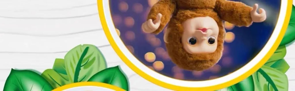 Little Live Pets My Baby Monkey Mango Sounds Electronic Plush Toys Gifts Toy Model Anime Figures Collect Ornaments