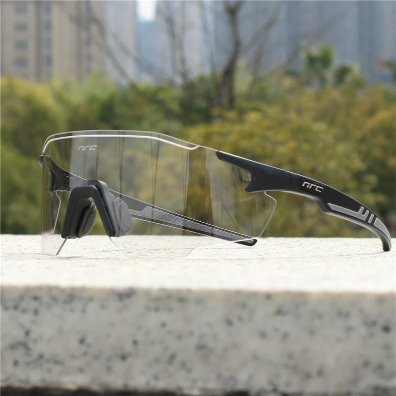 NRC Men Cycling Sunglasses UV400 TR90 Sports Bicycle Glasses MTB Mountain Bike Fishing Hiking Riding Eyewear for Women sport