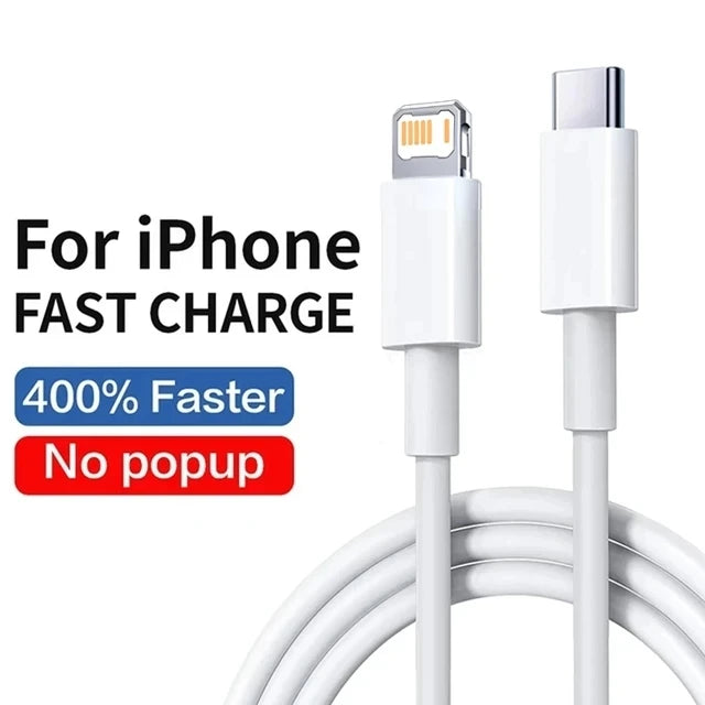 PD 20W Fast Charger For iPhone 14 13 12 11 Pro Max Mini 7 8 Plus XR Type C Cable Fast Charging Date Cord Phone Accessories