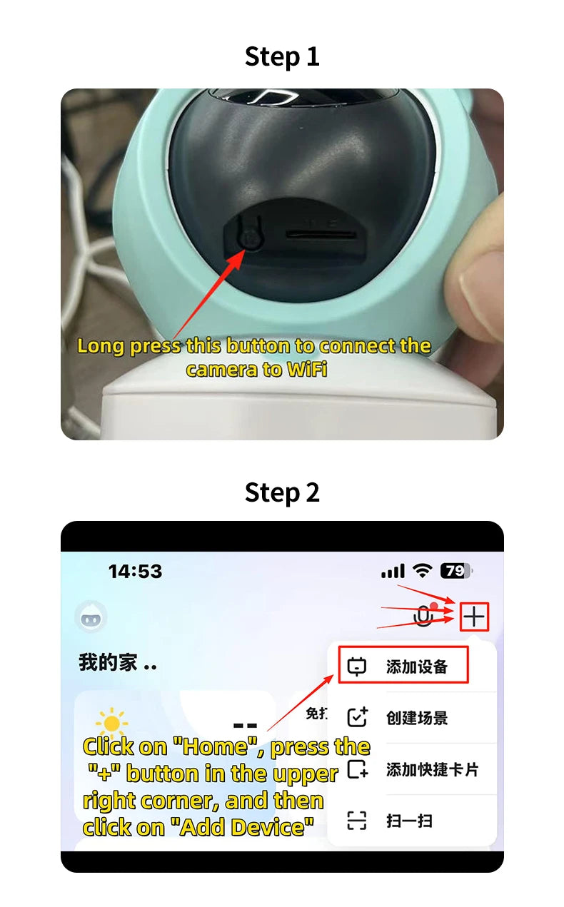 DANMINI 5" Tuya Smart Baby Monitor | 2K HD WiFi Remote Camera