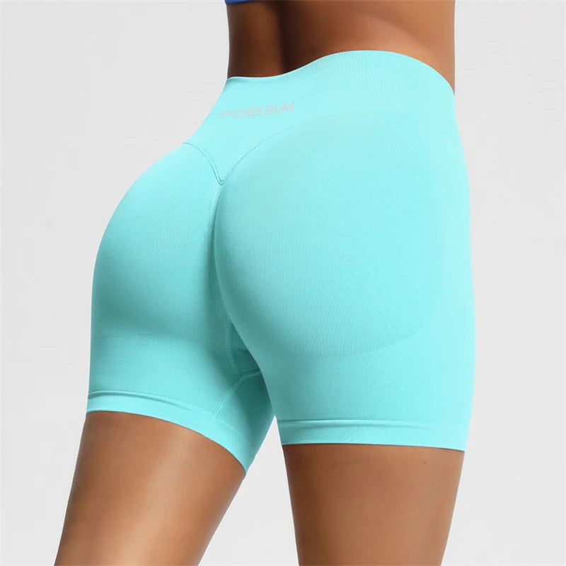 PeachFit™ Bum-Shaping Yoga Shorts — High-Stretch, Breathable Booty-Lift Fitness Shorts for Women