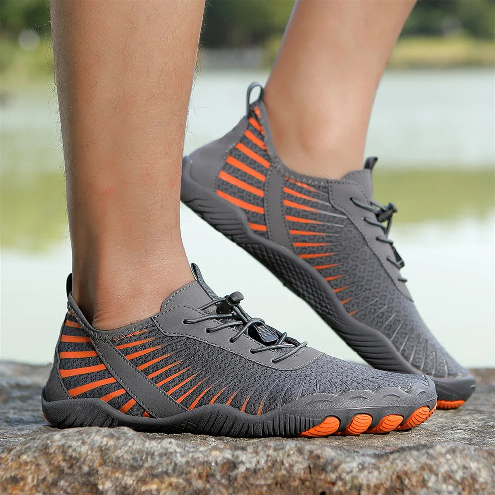 Aqua Shoes For Women Men Barefoot Water Shoes Anti-Slip Quick-Drying Outdoor Beach Upstream Wading Swimming Shoe Sneakers Unisex