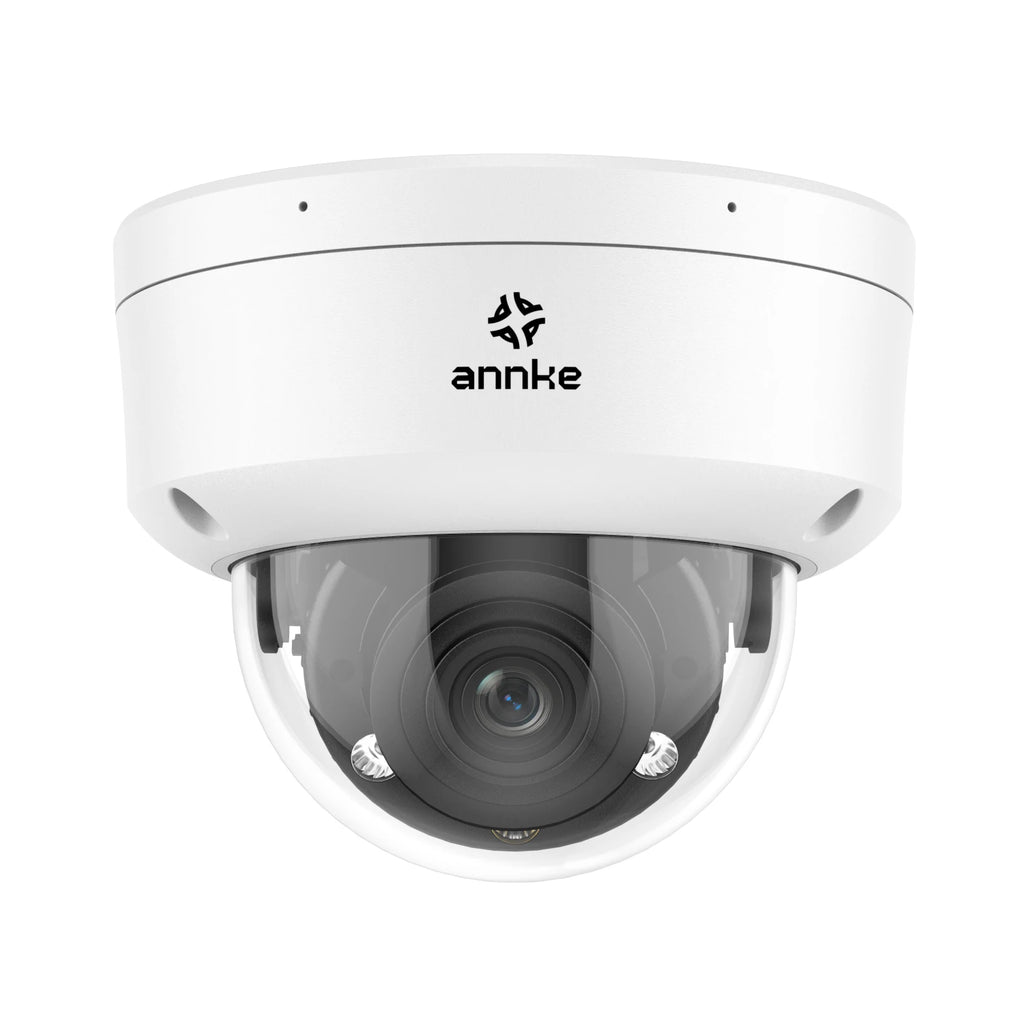 ANNKE H.265+ 4K Ultra HD IP Camera 4X Optical Zoom Dome Camera Home 8MP Night Vision Security Camera 2.8mm poe camera outdoor 4k