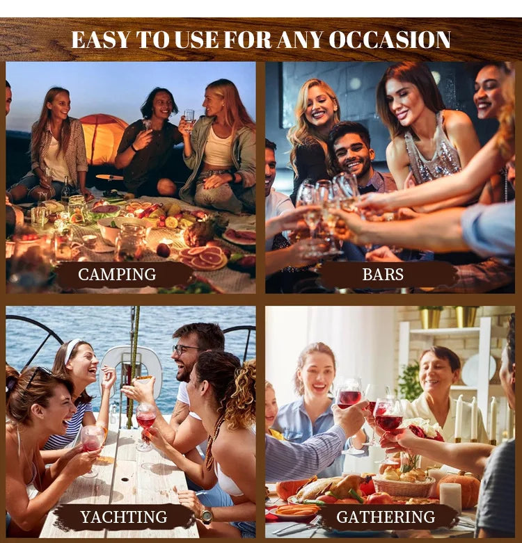 Premium Cocktail Smoker Kit for Whiskey & Bourbon Drinkers - Drink Infuser Set for Cocktails Ideal for Old Fashioned Cocktail