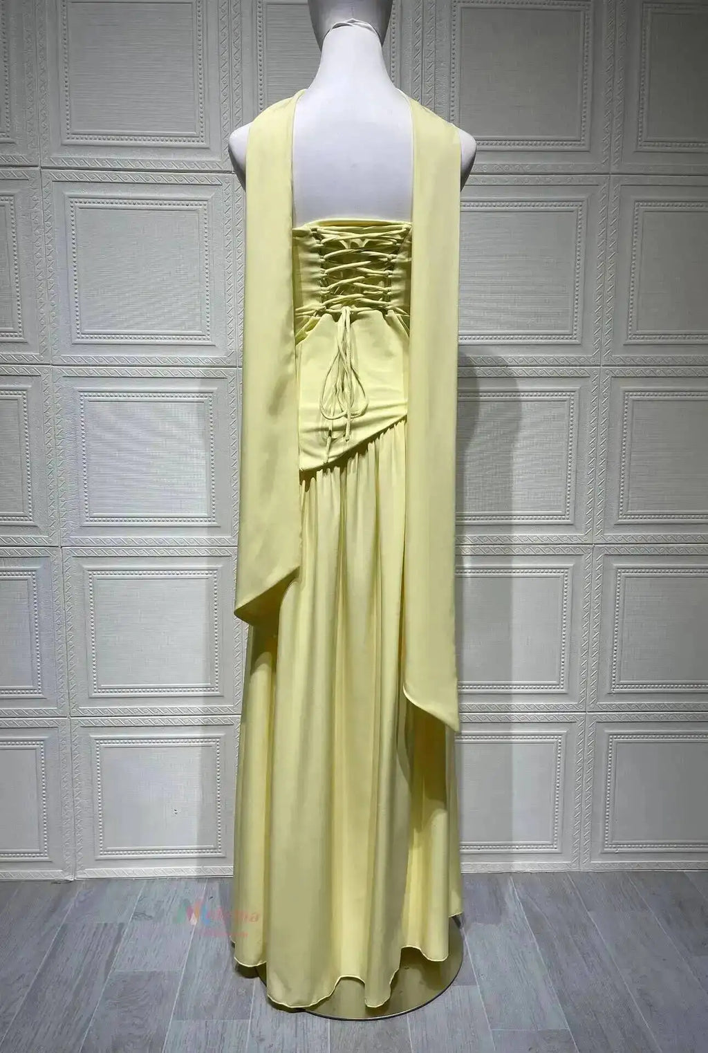 Giyu Sexy Evening Party Dresses Women 2025 Autumn Summer Maxi Long Dress Elegant Strapless Split Backless Pleated Dress