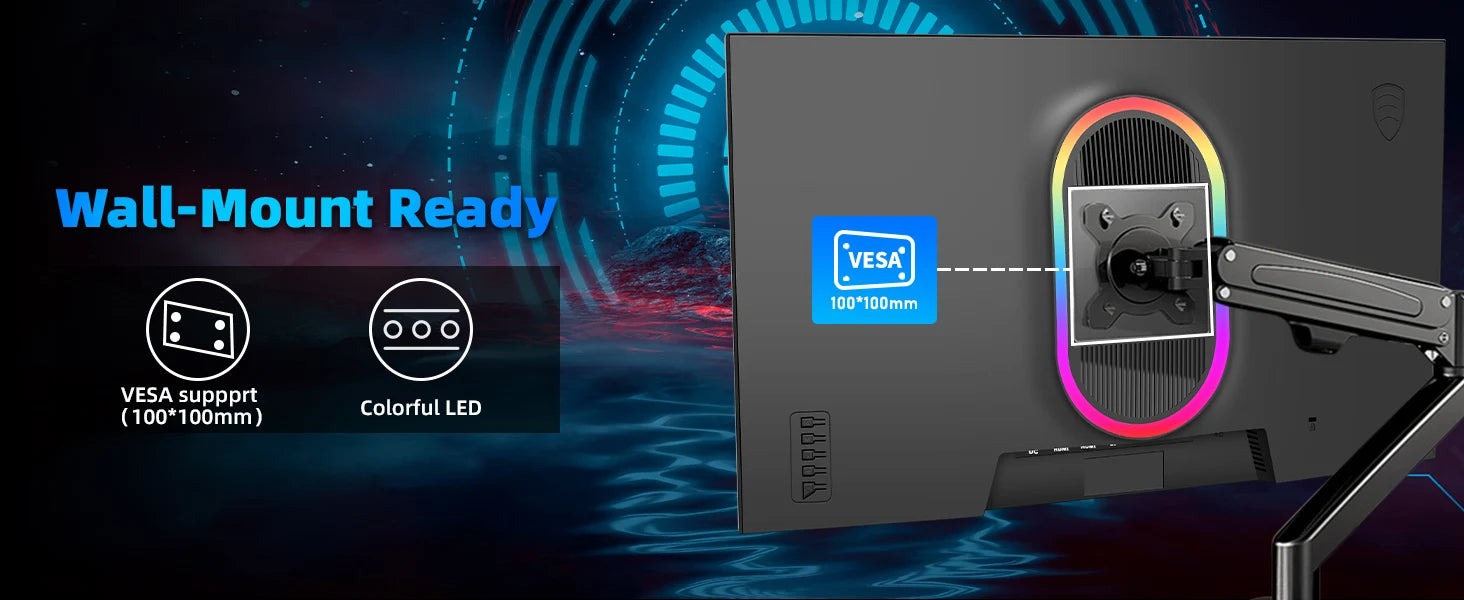 FYHXele 27" 1080p Fast IPS Esports Monitor — 380Hz* | 0.5ms GTG | FreeSync | HDR | Pivot Stand