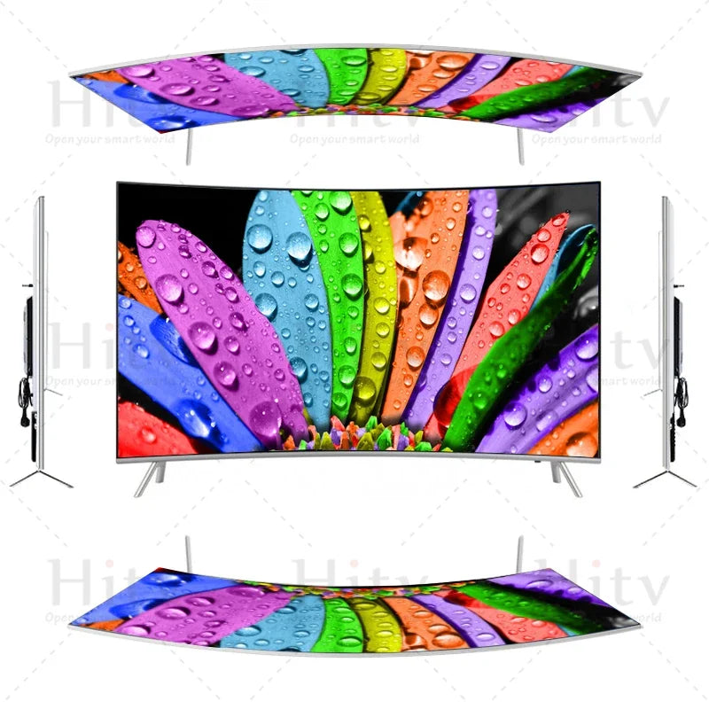 Wholesale 65 Inch LED Curved Smart Tv Android 4K Ultra HD Televisions