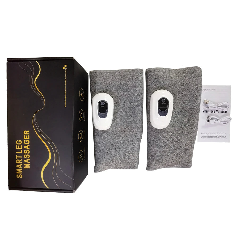 Electric Leg Calf Massager 3 Modes Wireless 360° Air Pressure Leg Massage Airbag Vibration Wireless Leg Massage Muscle Relax