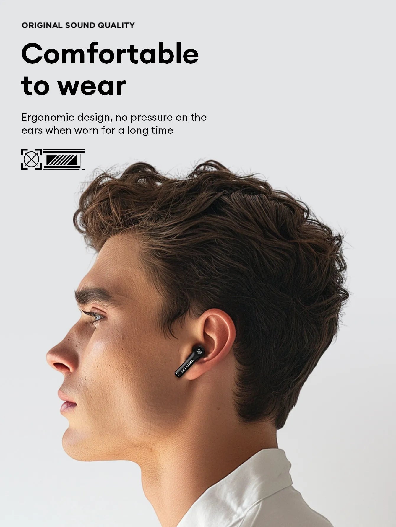 TRANSFORMERS TF-T23 TWS Earbuds — Bluetooth 5.4 Gaming Earphones