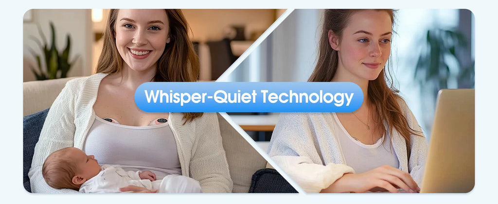 MGYR MY382 Wearable Electric Breast Pump — Hands-Free, BPA-Free, Optional Heating & UV Lid