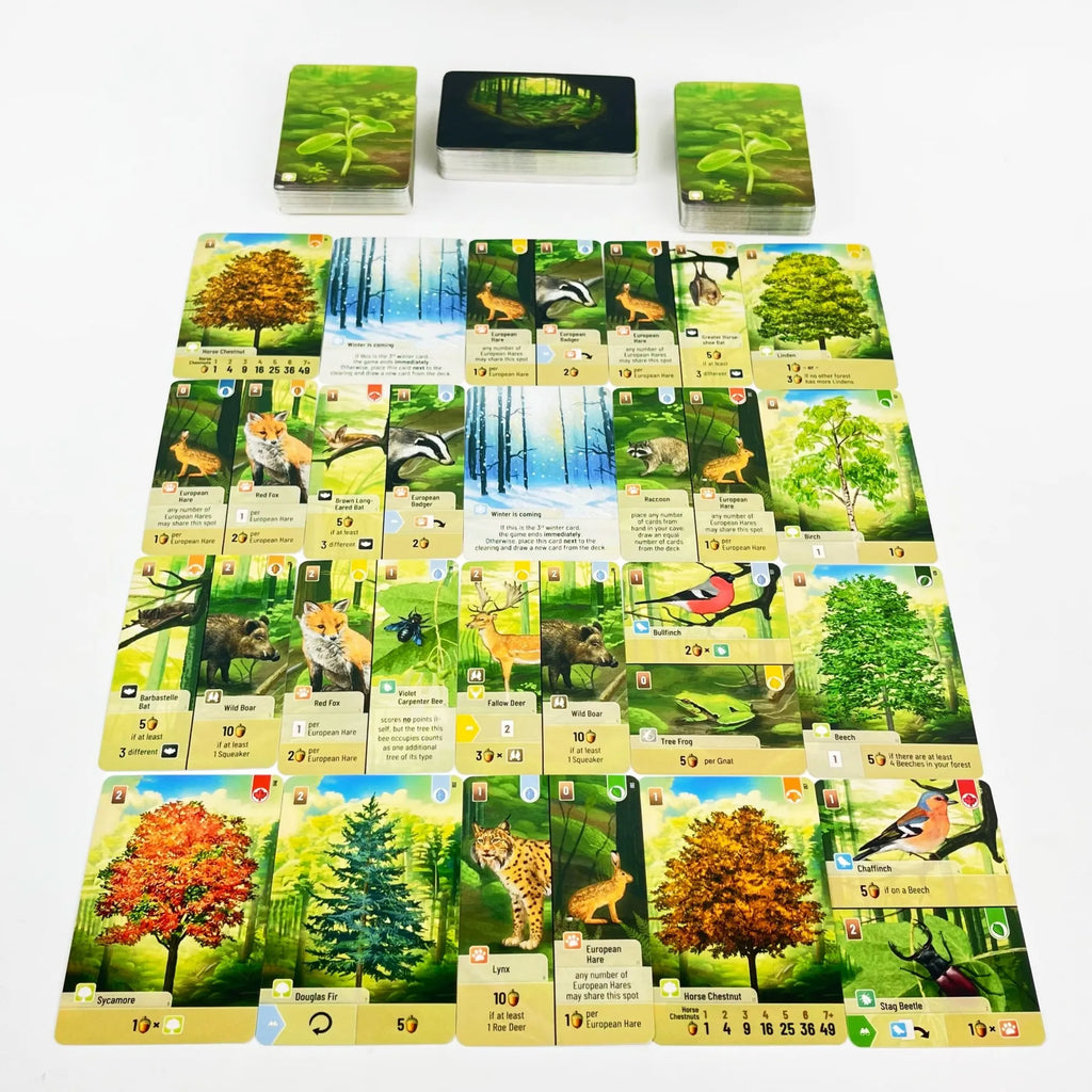 Forest Shuffle Card Game - Clever Strategy Game Fun Family Game for Kids and Adults - Woodland Edge、ALPINE、Expansion Game