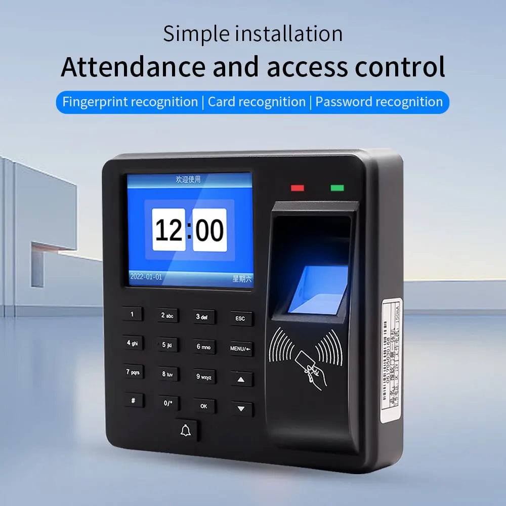Asia-Teco M10H Fingerprint Time & Access Terminal (2.4" TFT)