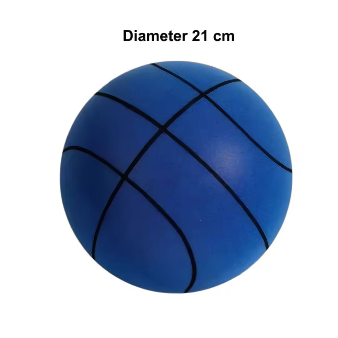 Silent Basketball Quiet No Noise High Density Soft PU Foam Squeezable Ball Indoor Mute Bouncing Basketball Children Sports Toys