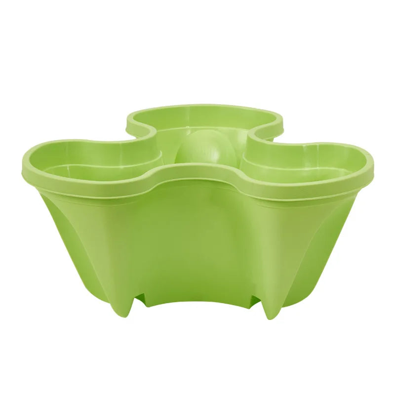 Plastic Flower Pot Multi-Layer Planting Box