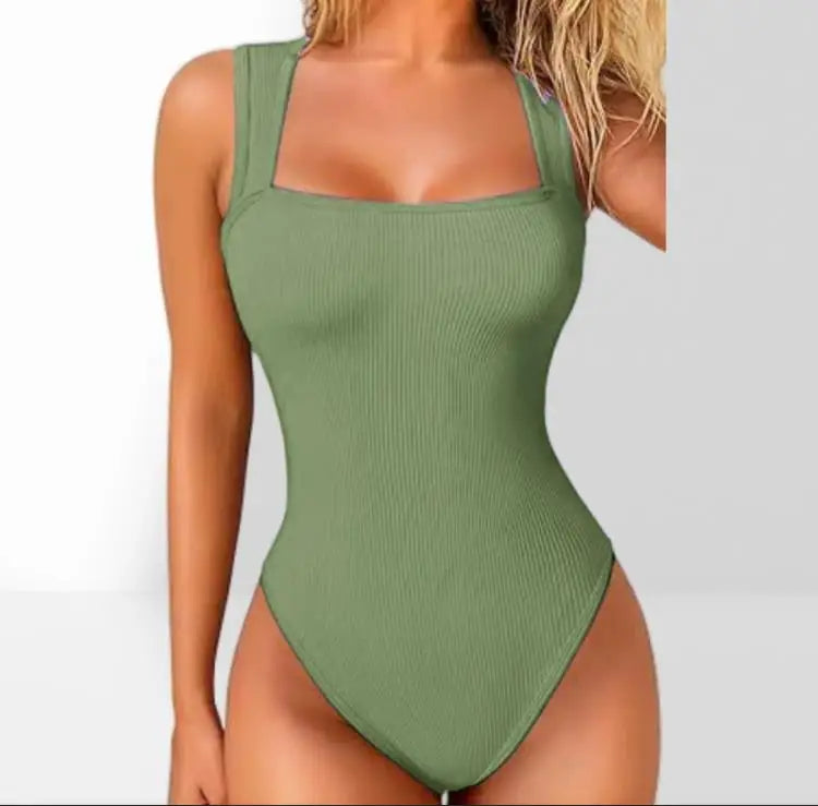 Off-Shoulder Knit Bodysuit