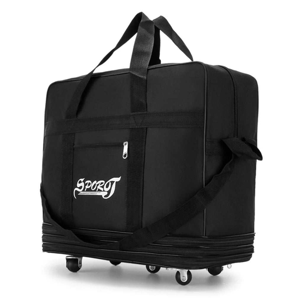 Expandable Foldable Suitcase Collapsible Rolling Travel Luggage Bag for Men Women travel luggage bag