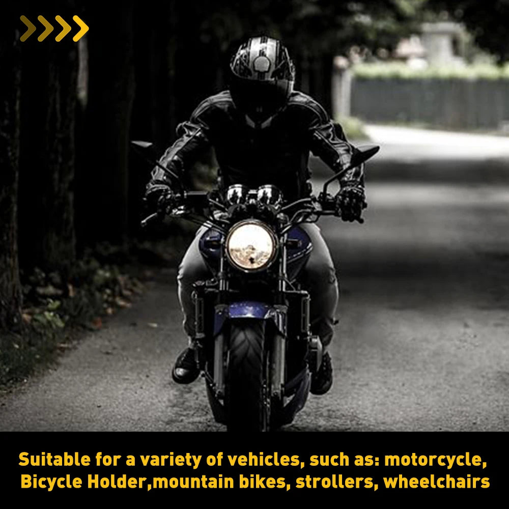 Universal Motorcycle Cup Holder | Adjustable Drink & Water Bottle Mount for Bikes and Scooters