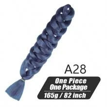 Xpression Synthetic Big Braids Crochet Hair Braids Extensions Yaki Straight Hair Women's Jumbo Braids Hair Daily Wear