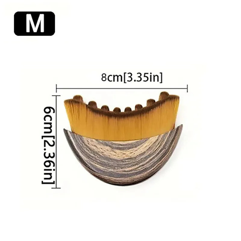 Lymphatic Contour Face Brush – Ergonomic Sculpting Drainage Massager (LBHL31)