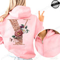 Women Zip Up Hoodies Rose Gold Letter A~Z Zipper Jackets Coats Autumn Winter Hoody Sweatshirt Fashion Casual Zip Pink Hoodie Top
