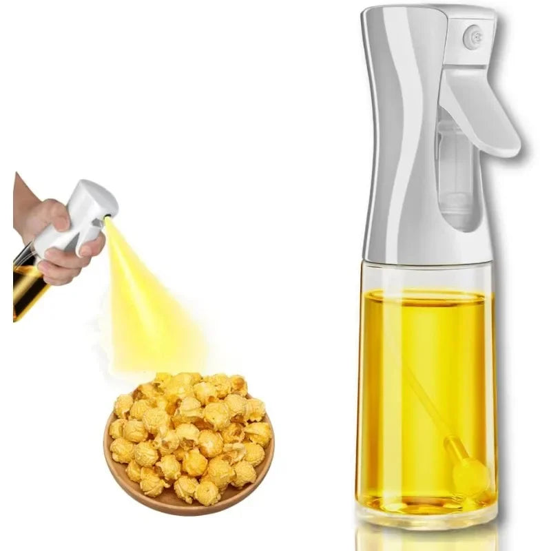 DUTRIEUX Reusable Oil Spray Bottle (200–500 ml, Food-Grade Plastic)