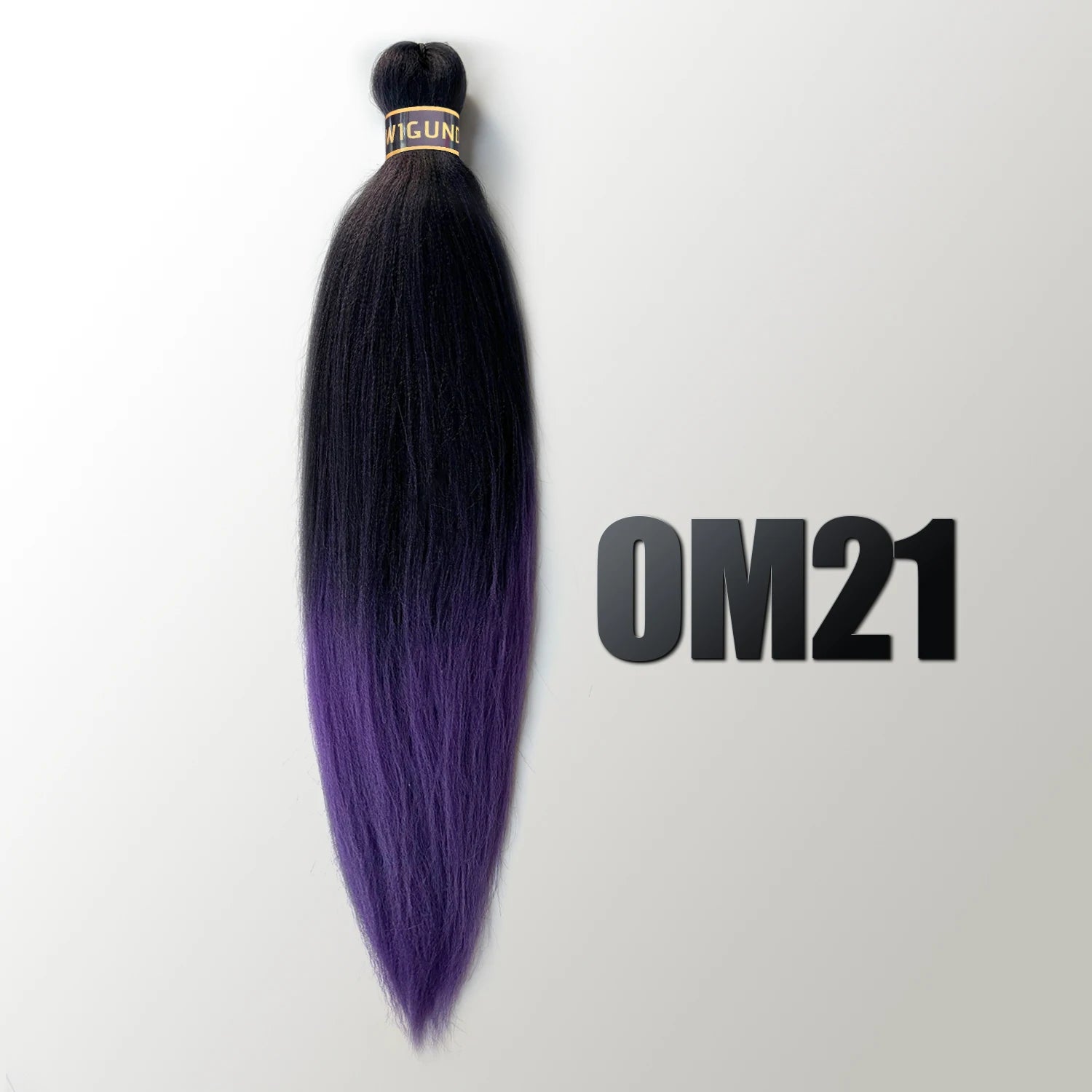 EZ Pre-stretched Braiding Hair Ombre Professional Easy Crochet Braid Hair 26 Inch 90g Hot Water Setting Synthetic Crochet Hair