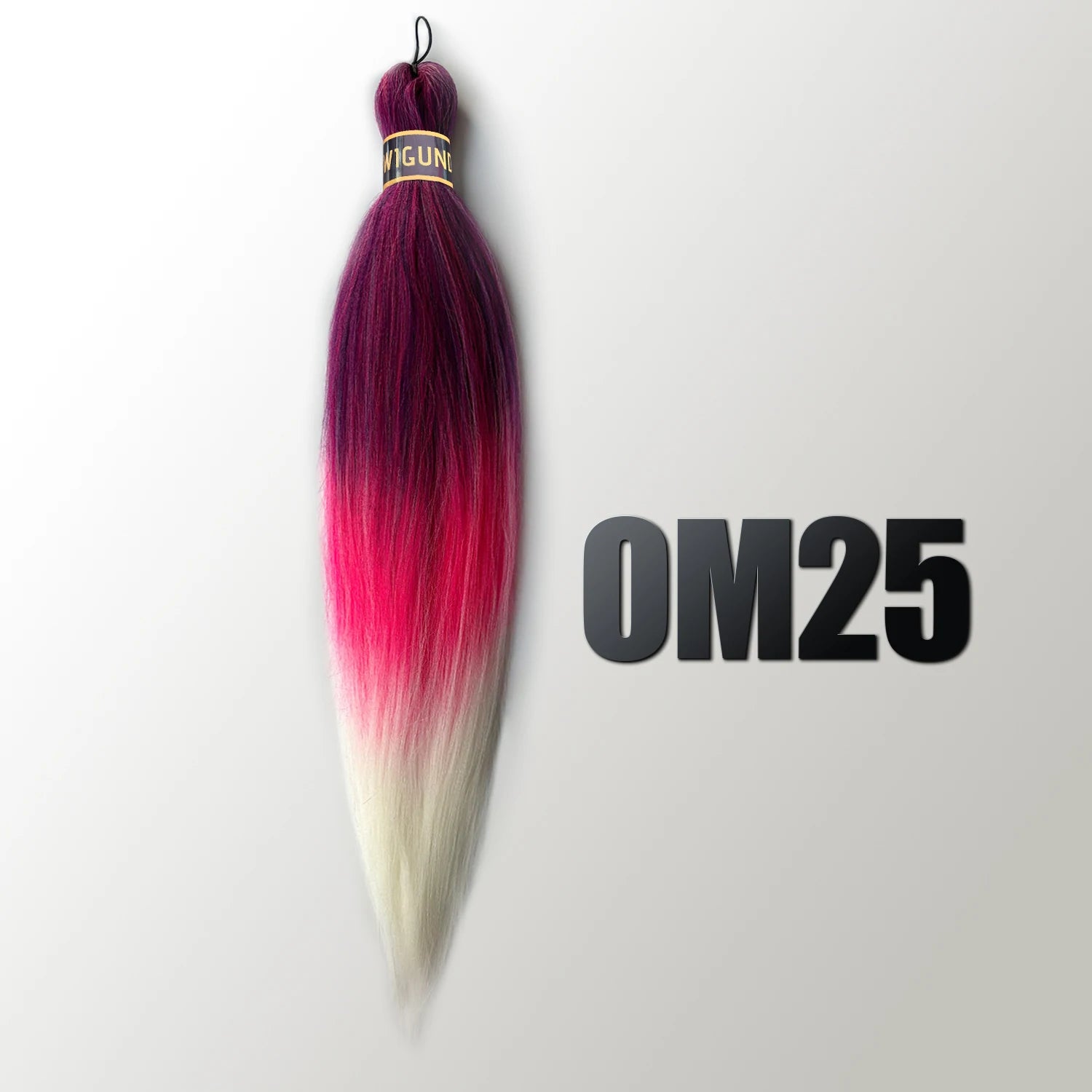 Wigundle Pre-Stretched Braiding Hair — EZ Crochet Yaki Straight (Flame-Retardant Kanekalon)