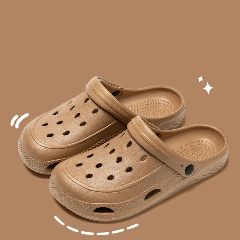 Women Home Slippers Men's Sandals Summer Garden Clogs Shoes Man Beach Slipper Outdoor Waterproof Soft Slides Casual Anti Slip