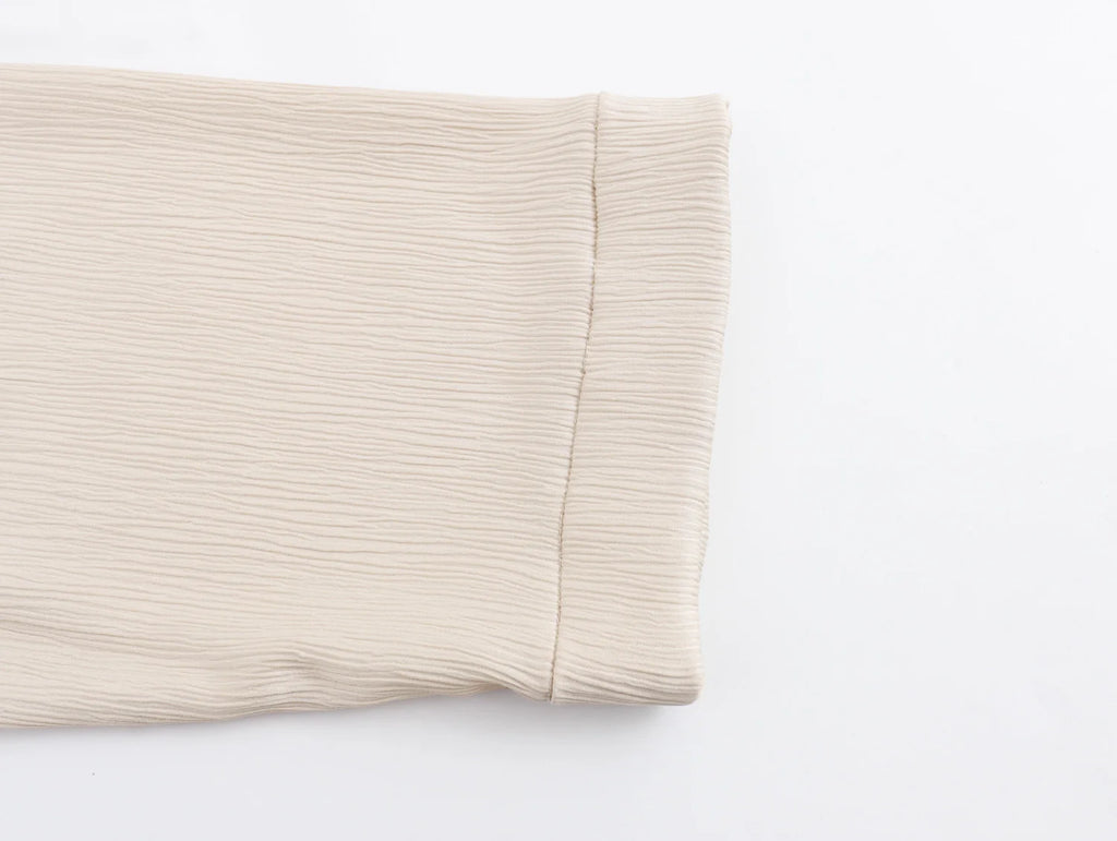 2024 Autumn Women Casual Blazer Coat Pants Set Long Sleeve Double Breasted Blazer + Wide Leg Trousers Lady Office Outfit