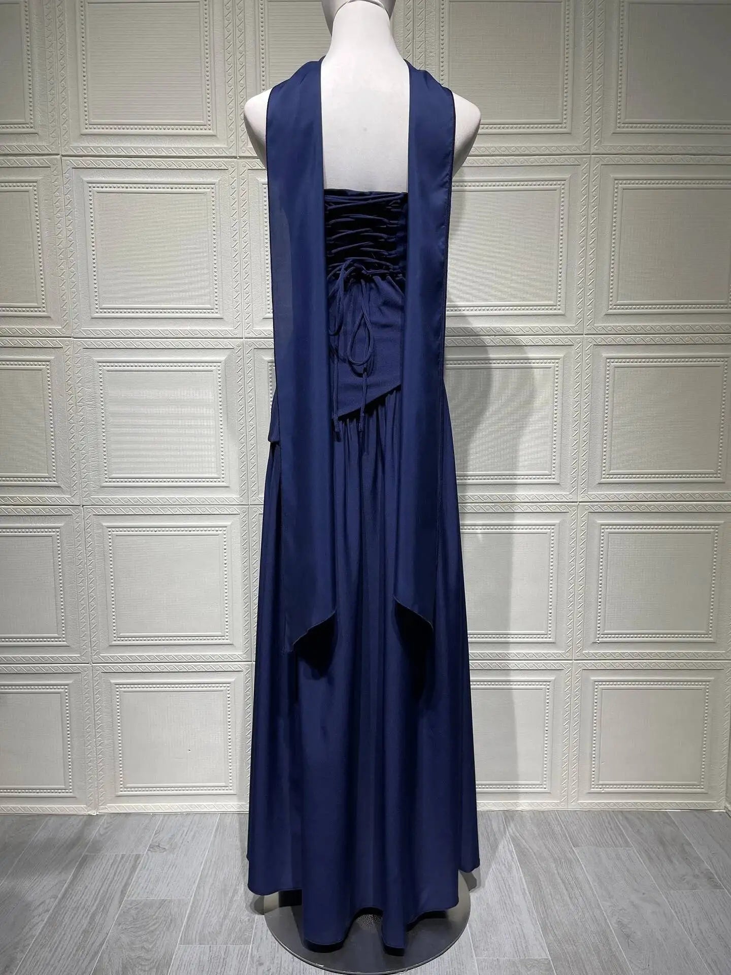 Giyu Sexy Evening Party Dresses Women 2025 Autumn Summer Maxi Long Dress Elegant Strapless Split Backless Pleated Dress