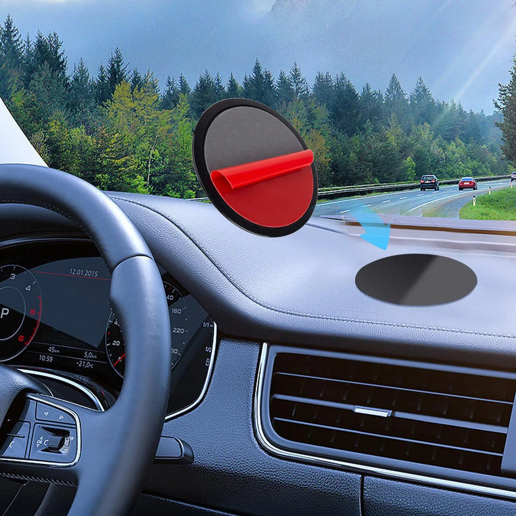 2PCS Mobile Phone Sticker Car Suction Cup Adhesive Sticker Disc Pad Base for GPS Mobile Phone Stand Bracket Holder Camera Mount