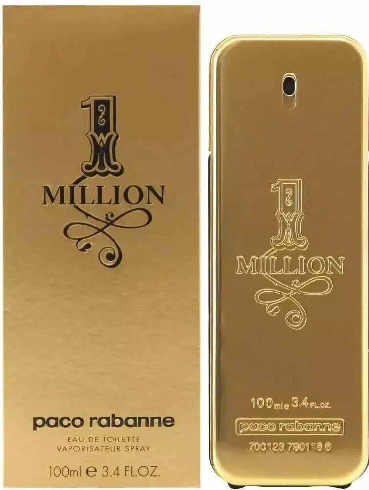 1 Million by Paco Rabanne for Men Eau de Toilette Tester (100 ml / 3.4 fl oz)