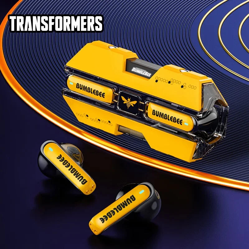 TRANSFORMERS TF-T01 TWS Earbuds — Bluetooth 5.3, Dual Mode, Low Latency