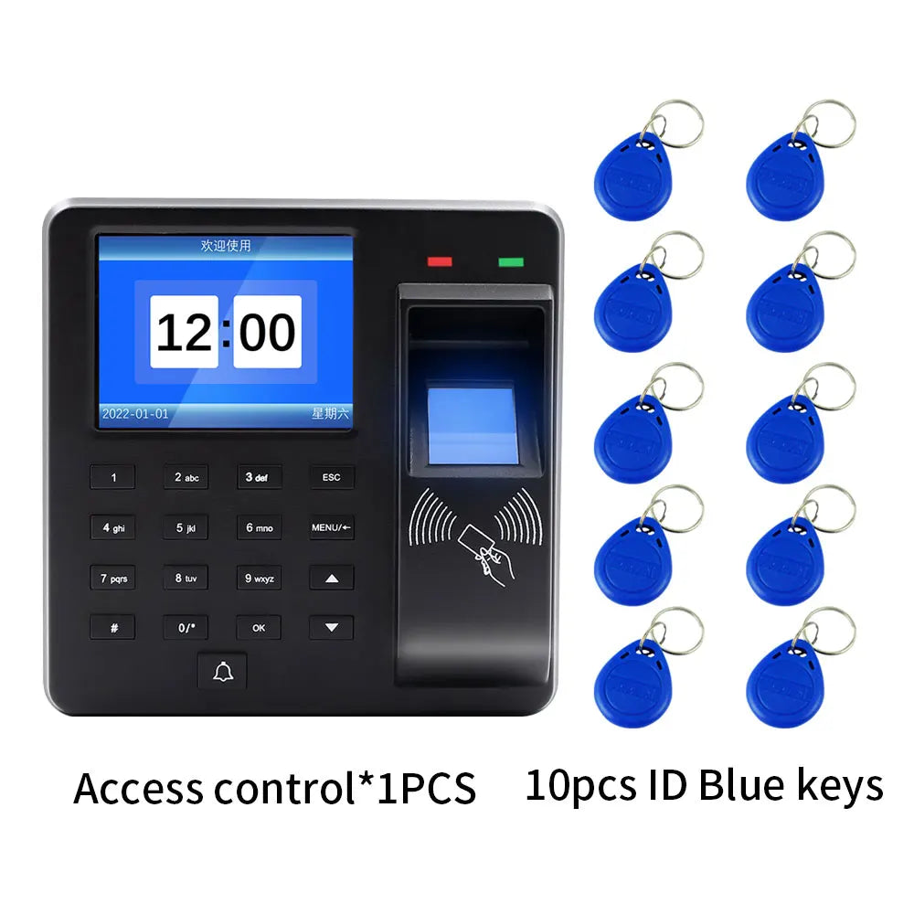 Asia-Teco M10H Fingerprint Time & Access Terminal (2.4" TFT)