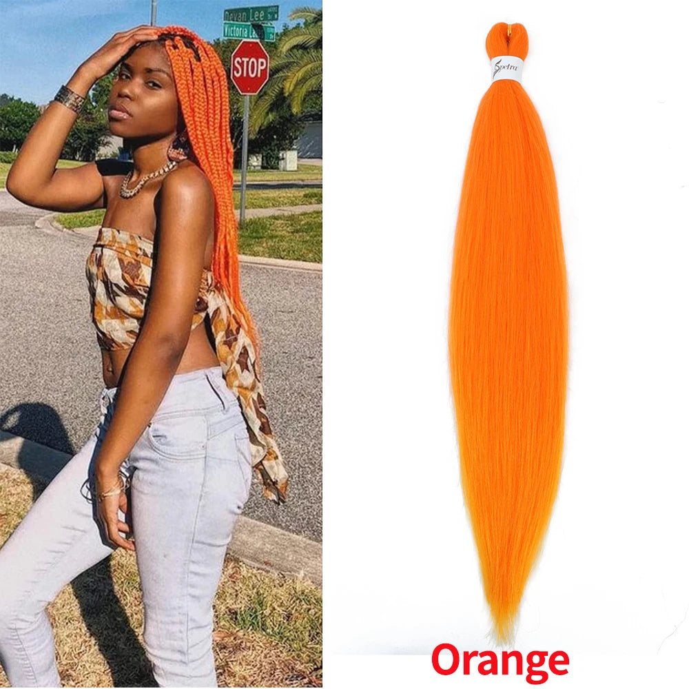 Braiding Hair Pre Stretched Synthetic Braid Extensions Jumbo Braid for Senegalese Passion Twist Box Braid Hair Bundles IPARTY