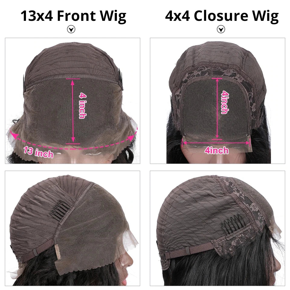 AliPearl Bone Straight Bob Wig — Pre-Plucked 13×4 Transparent Lace Front (Remy Brazilian)