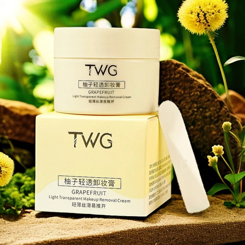 Grapefruit Makeup Removal Cream Deep Cleansing Makeup Removal Cream, the Best Gift for Girls