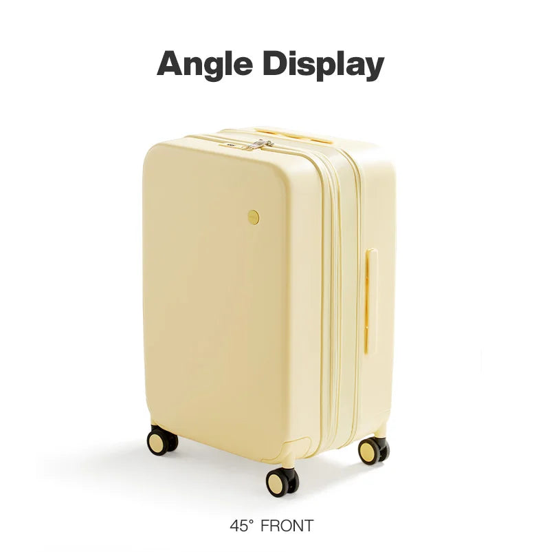 Mixi New Design Puristic Expandable Travel Luggage TSA Lock Lightweight Large Capacity PC Suitcases Spinner Wheels 20 24 26Inch