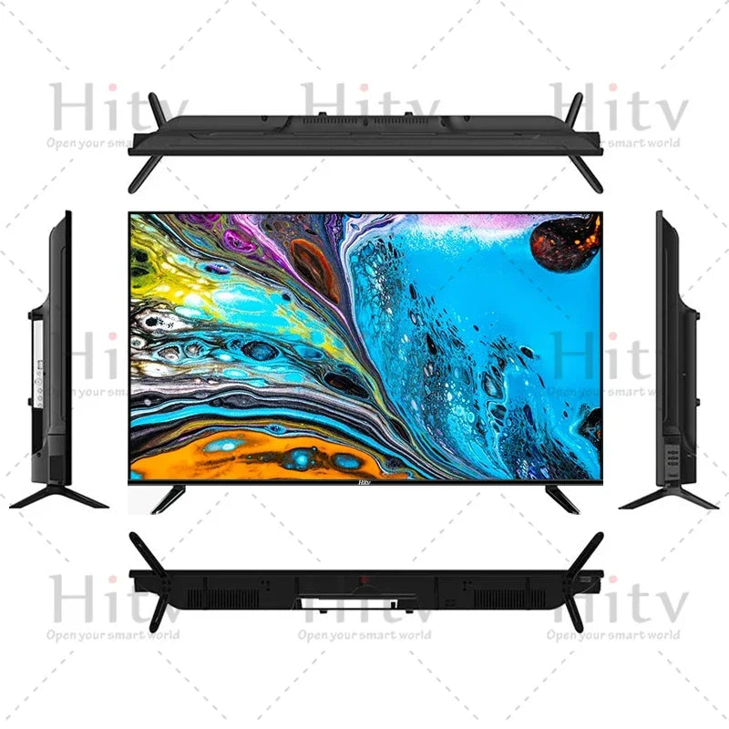 Custom TV 40 Inch UHD 1080p LED TV Television 43 50 65 65inch 4K Smart TV