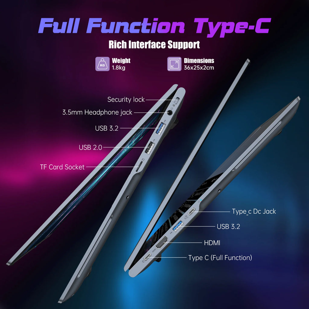 ACEMAGIC 16″ FHD Laptop — AMD Ryzen 7 6800H, 16GB DDR5 RAM, 512GB SSD, Radeon 680M Graphics, Wi-Fi 6, Windows 11 Pro, Backlit Keyboard